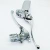 Hydraulic Brake Clutch Lever Master Cylinder for 25MM Electroplating Suitable for Honda CB400SF/Yamaha/Suzuki Left Clutch Handle