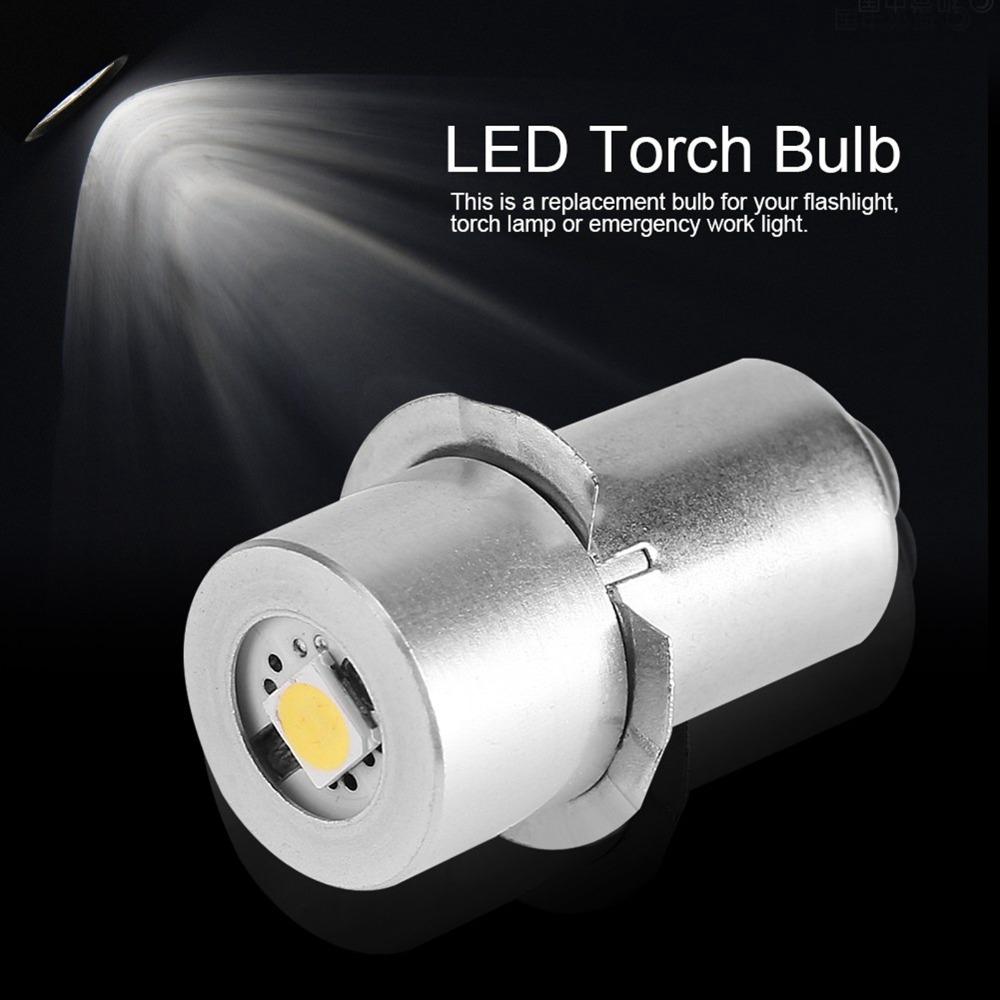 1W P13.5S Bulb 3V/4.5V/6V/9V Torch Lamp Easy LED Flashlight Replacement Bulb Emergency Work