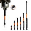 25-150mm Screwdriver Bit 5 Pcs 62HRC Black Cross Screwdriver