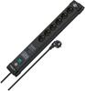 Power Strip - Brennenstuhl - 6 Sockets - 5m Cable - Safety Switch - Surge Protector