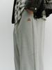 Deonseuteupomaen Leather Logo Wide Sweat Pants_Unisex_Udpa6A102_Melange Gray