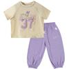 Disney Minnie Girls' Summer T-Shirt & Anti-Mosquito Pants Set