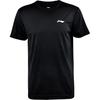 Li-Ning Comfortable Simple Casual Short Sleeve Regular T-Shirt Women Tops Black ATSS958-1