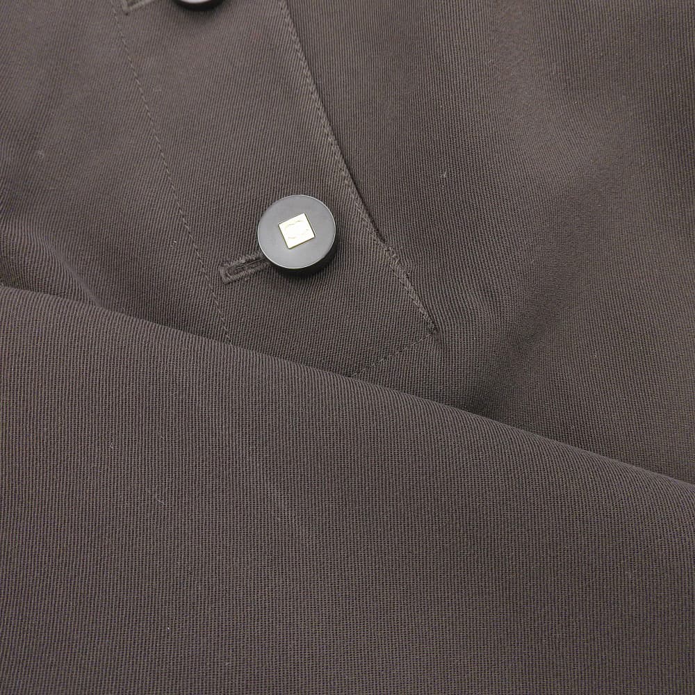 CHANEL CC Logos Button Skirt Women's Brown Size 36 P08800 skirt 36 BrownUsed