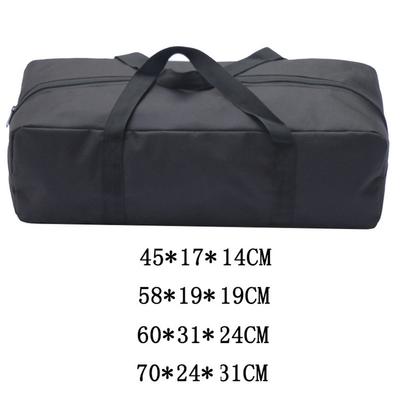 600D Oxford Cloth Storage Bag Black Extended Handle Outdoor