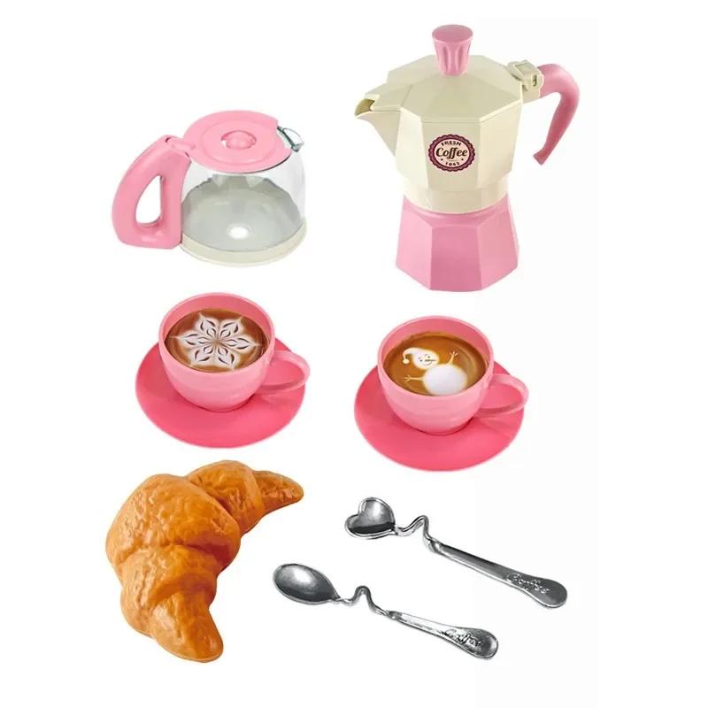 Premium-Quality Pretend High-Standard Play Top-Grade Simulation First-Class Coffee Collection Kit Superior-Grade Tableware Superior-Grade Play