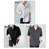 Jeanswest Men's Ice Silk Short-Sleeve Casual Shirt