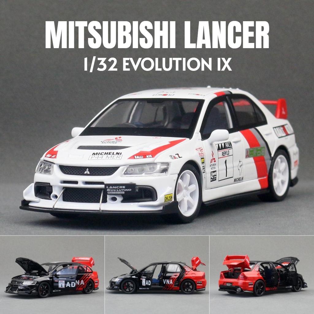 cwtnuk1 1/32 Mitsubishi Lancer EVO Final Edition JDM Racing Toy Car Model Diecast Metal Miniature Collection Gift For Children Boys