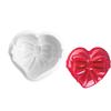 Bowtie Heart Silicone Candle Molds Silicone Soap Molds for Candle Soap Fondant Chocolate Molds Cake Molds Baking Tool
