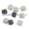 Interruttore touch con testa in rame SMD da 5,2x5,2 mm, impermeabile 4x4x1,5/1,7/2/2,5/4,3/5H, design a quattro gambe