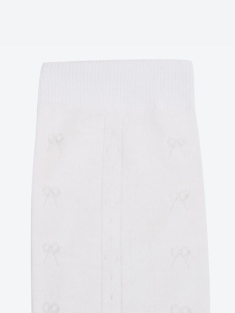 Ribbon Pattern See-Through Knee Socks HPAO5EA803