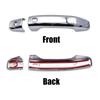 For Chevrolet Silverado GMC Sierra 1500 -2025 Chrome Car Door Handle Cover Trim Styling Accessories