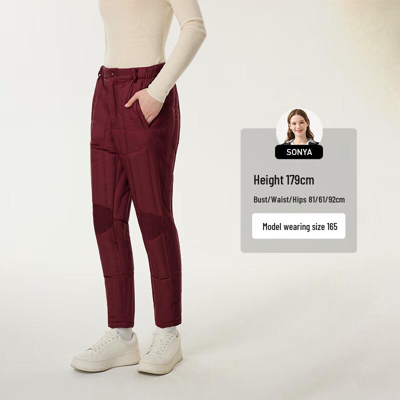 Tanboer Women's Thermal Skinny Down Pants TB5310116