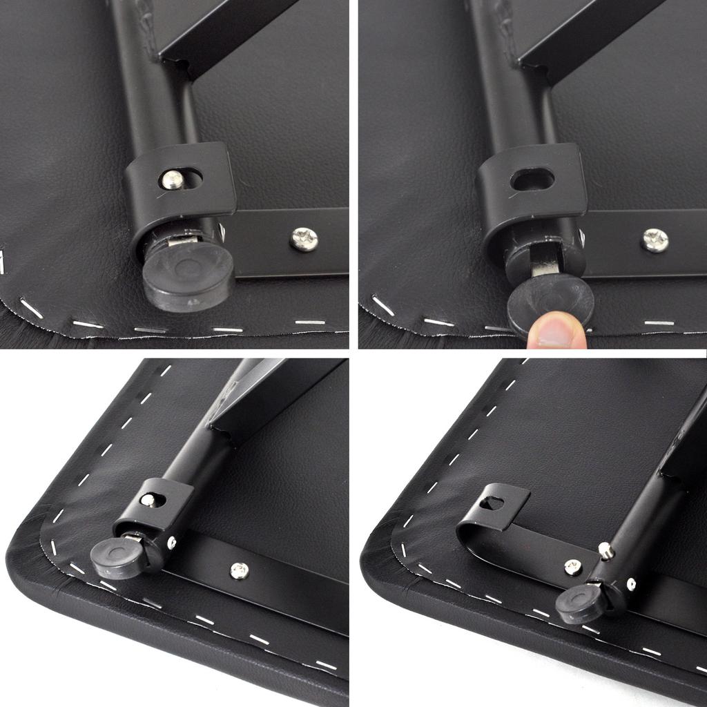 KC Keyboard Throne Black (Piano Stool) KB-4400/BK