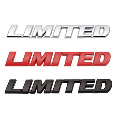 3D Metal Car Trunk Badge Stickers For Jeep Limited Letters Emblem Logo Grand Cherokee Overland Compass Wrangler Accessories Ik1