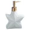 Étoile de mer européenne Accessoires de salle de bain Étoile de mer ménagère Céramique Gobelet de lavage Distributeur de savon Porte-savon Organisateur de salle de bain Nouveau