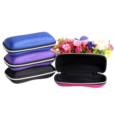 Beliebter Halter Rechteckig Hart Brillen Etui Brillen Schutz Reißverschluss Box Sonnenbrillen Etui