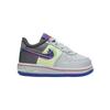 Nike Force 1 LV8 Slip Resistant Lightweight Non slip Lightweight Low top Toddler Shoes Gray Green Infant And Toddler CU1032-001