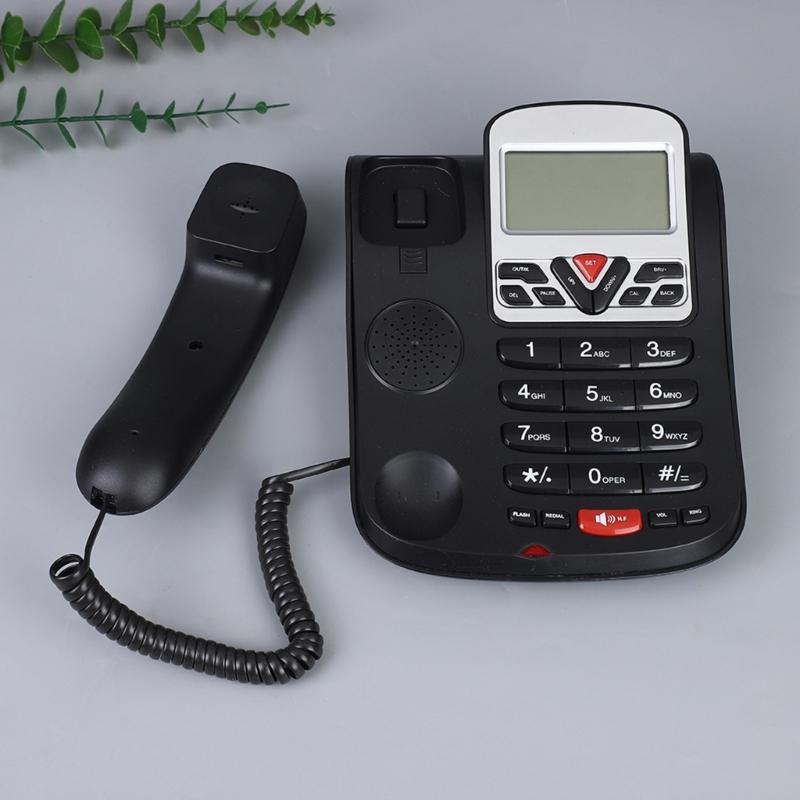 L-51 Fixed Landline Phone Desktop Telephone Caller Identification Energy Saving for Corporate Offices and Hospitality