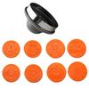 3D Embossing Halloween Cookie Cutters Set Creative Pumpkin Emboss Stamps  Cookie Decorating
