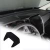Glossy Piano Black Dashboard Trument Sticker Sticker For Subaru Crosstrek 24+