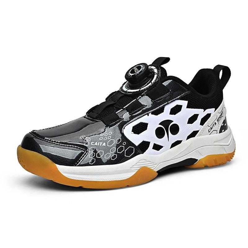 Kids Shoes Unisex Kids Low-Cut Badminton Shoes Indoor Outdoor Sports Rubber Sole Training Sneakers