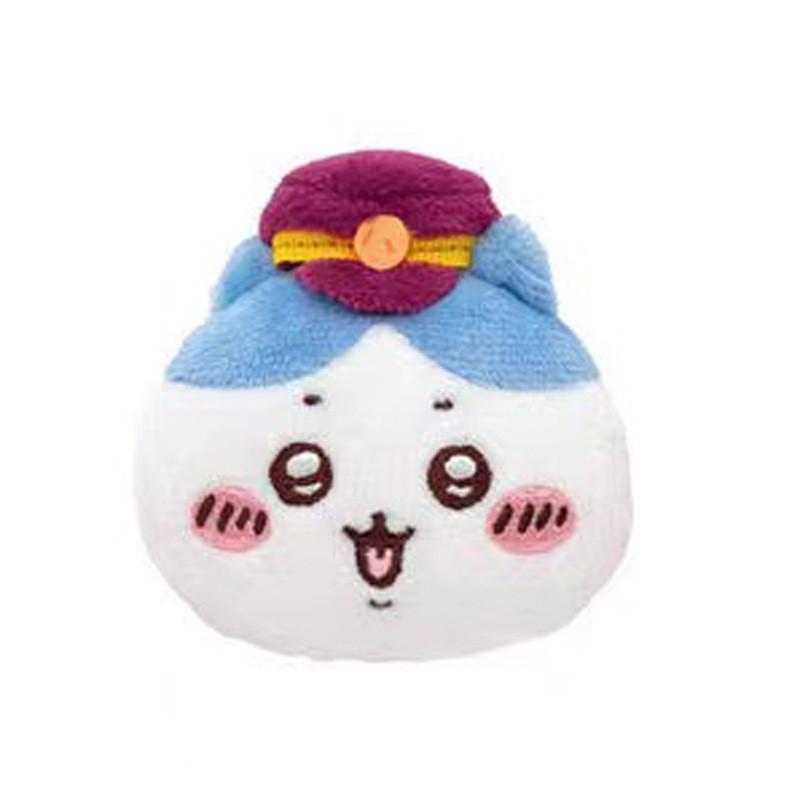 Adorable Japanese New Plush Train Conductor Bear Ji Yi Kawa Little Hachi Usagi Chi Yi Gift Soft Toy