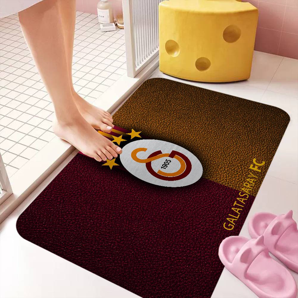 G-Galatasaray Vivid Door Mat Cheaper Anti-slip Modern Living Room Balcony Printed Bedside Mats