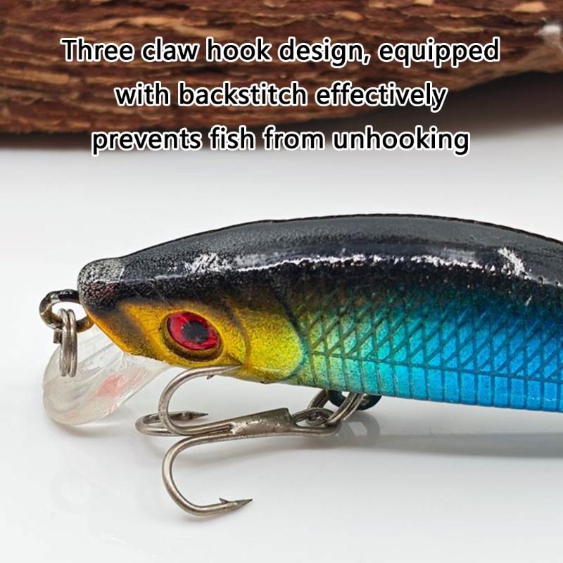 Fishing Tackle Accessories Treble Hook Set High Carbon Steel Round Bend Hook Professional Barbed Fishing Hook for Lures