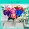 For Realistic Roses Wedding Bouquets Home Styling Photography Accessories