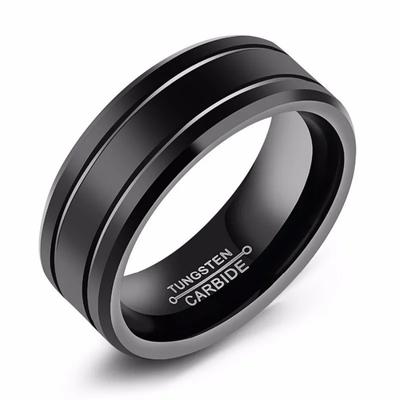 Mode Schwarzer Edelstahlring Für Herren Punk Vintage Herrenring Schmuck Mode Herren Großer Ring