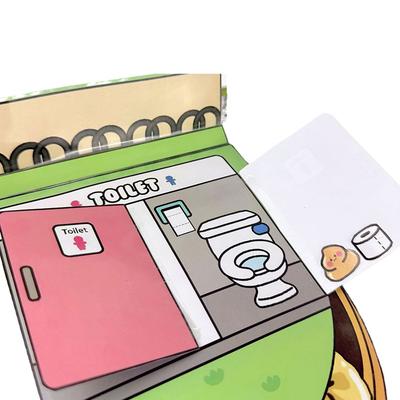 Waffle Knead Creative Cute Quiet Book Decompression Toy Book Handmade Diy Homemade Book Material Pack