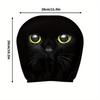 Headrest Covers For Cars 2 Piece Ice Silk Cute Funny Cartoon Car Headrest Covers Automotive Seat Protector For Sedan Suv Truck