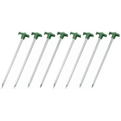 Captain Stag Peg 25cm (8-pack) UZ-13166 Silver, Green