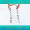 Steel Wire Compression Spring, 1.2-50mm Diameter, Long, Thin & Durable, Yellow, 300 Available