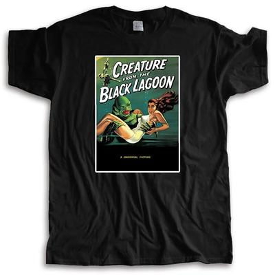 Der Schrecken vom Amazonas - Filmposter, Unisex-T-Shirt, erhältlich in den Größen S bis 3X, Vintage-Grafik-T-Shirt, Unisex