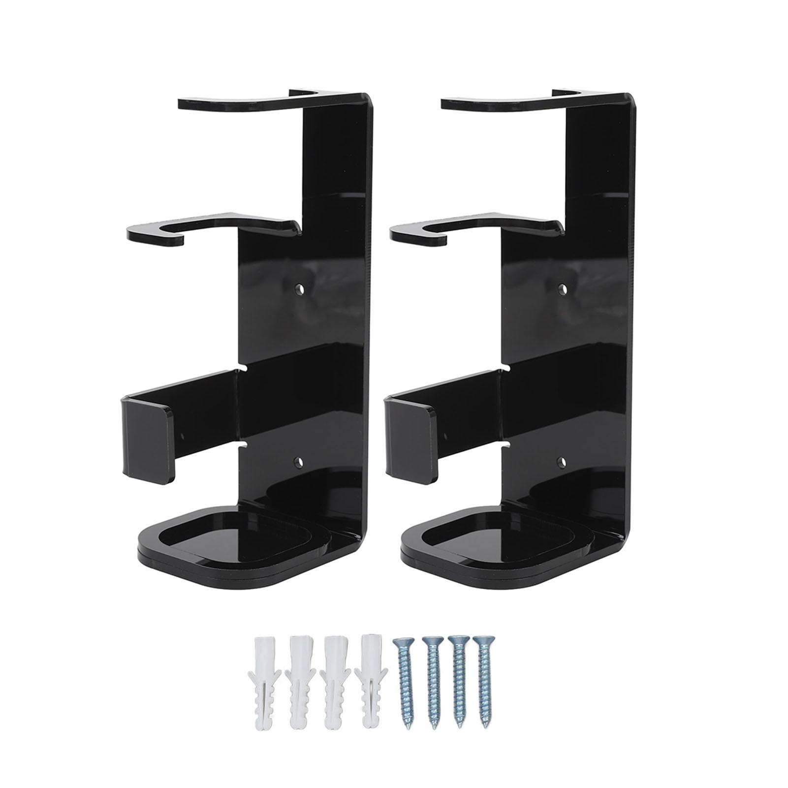 

2 Pcs Sword Wall Mount Acrylic Sword Display Stand for Home Shopping Mall Cafe Bar Decor чёрный