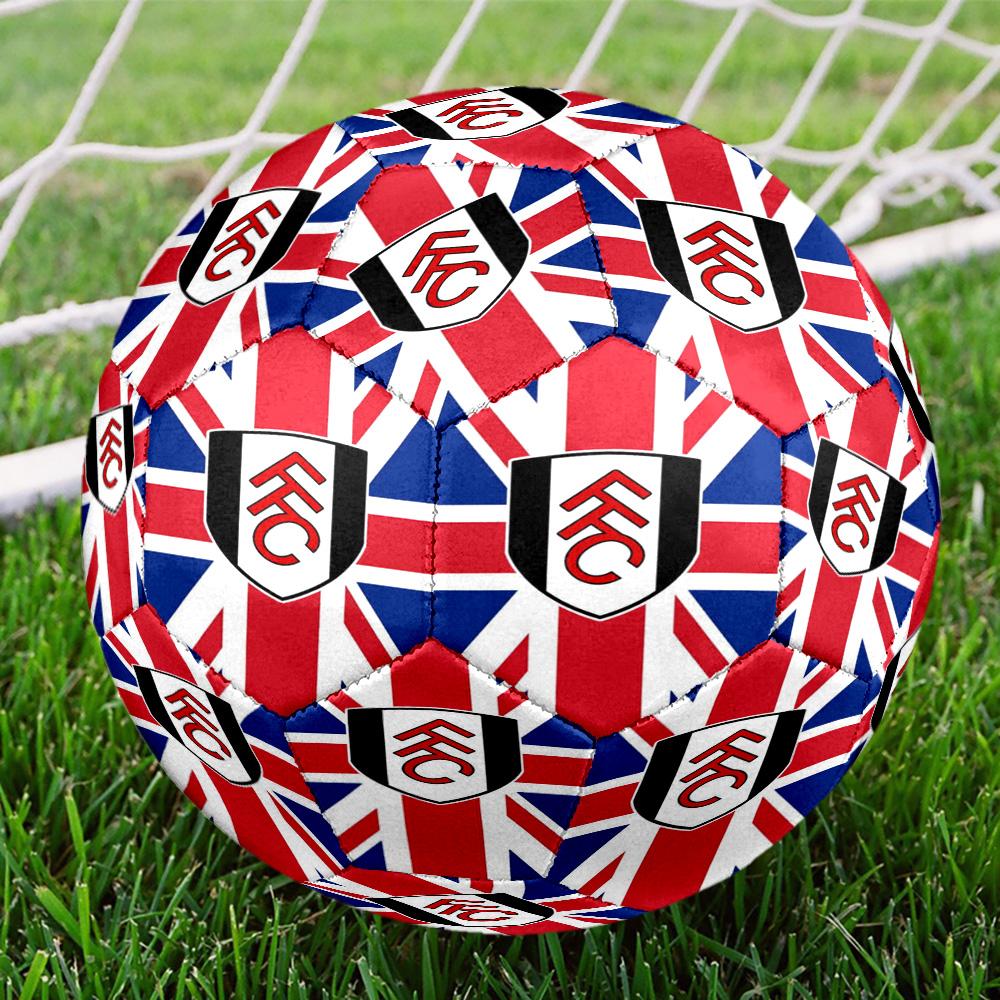 Fc Crest Design Printed Size 5 Soccer Balls, High-Quality, Anti-Slip, Protective Football, A Unique Gift , Birthdays, Christmas Gifts