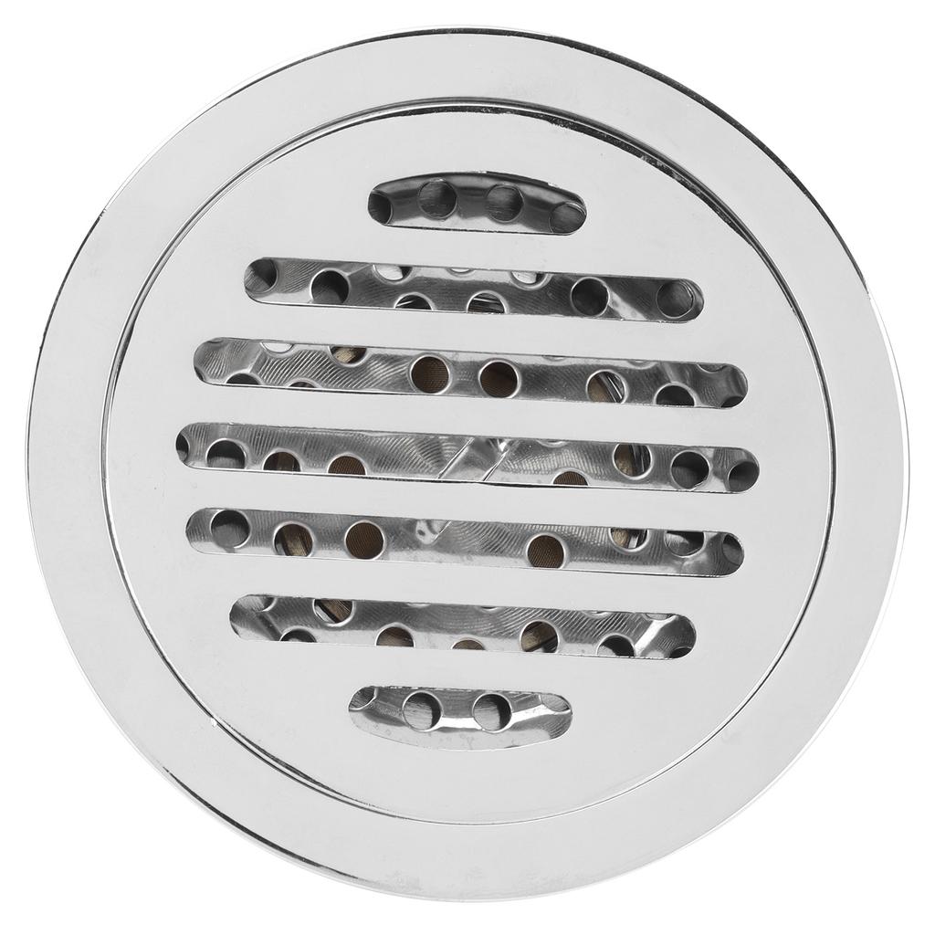 Copper Floor Drain 10 x 10 cm, Shower Drain, Bathroom Drain with High Density Filter, Anti-clogging, Anti-odor, for Kitchen, Bathroom, Balcony, Baseme