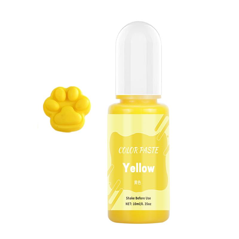 10ml Resin Molding Casting Pigment Arts Crafts Water-Based Paint Colorant For Latex Paint/Gypsum/Cement Dyeing