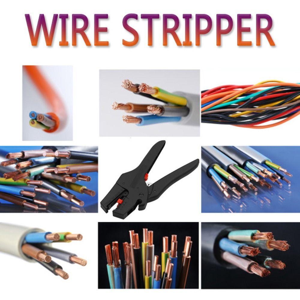 Automatic Cutter Wire Strippe 0.08-6mm Range Electricians Pliers Stripping Pliers Hand Tool