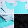 Track and field training suit, men's printed test marathon team uniform, sprint sports student sportswear training suit, women's clothing