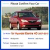 For Hyundai Elantra 2007 2008 2009 2010 HD Mud Flaps Splash Guards Flap Mudguards Fender Rear Wheel Car Styling 4Pcs