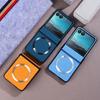 Luxury For Magsafe Magnetic Wireless Charge Hinge Case For Motorola Moto Razr 60 50 Ultra 25 Cloth Texture Hard Shockproof Cover