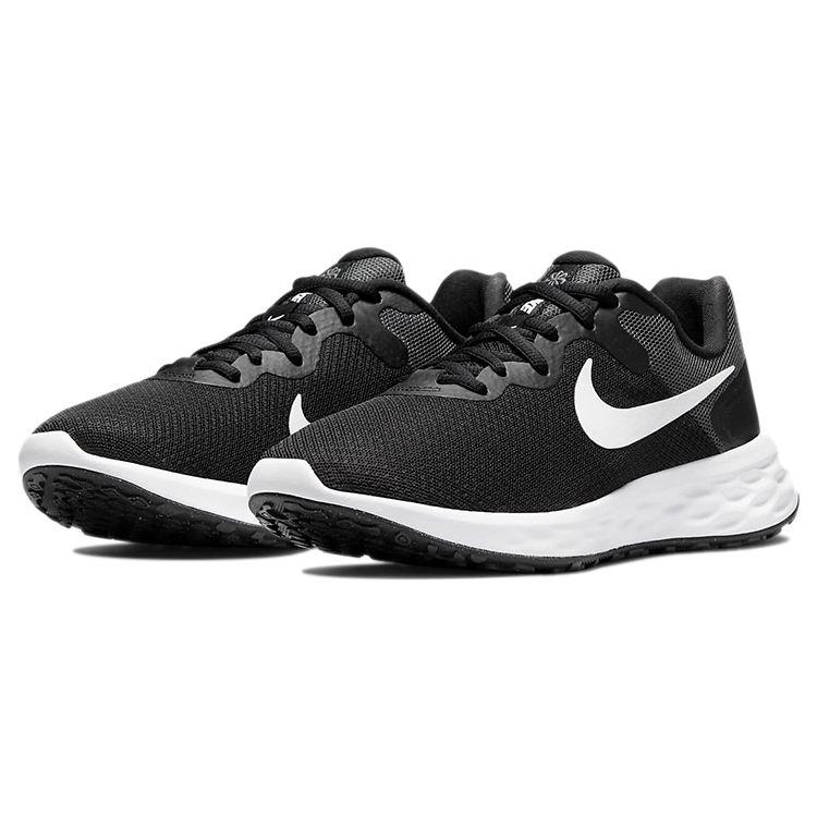 Nike Revolution 6 Next Nature Čierna Biela Dámske Tenisky Tmavosivá Chladnosivá DC3729-003