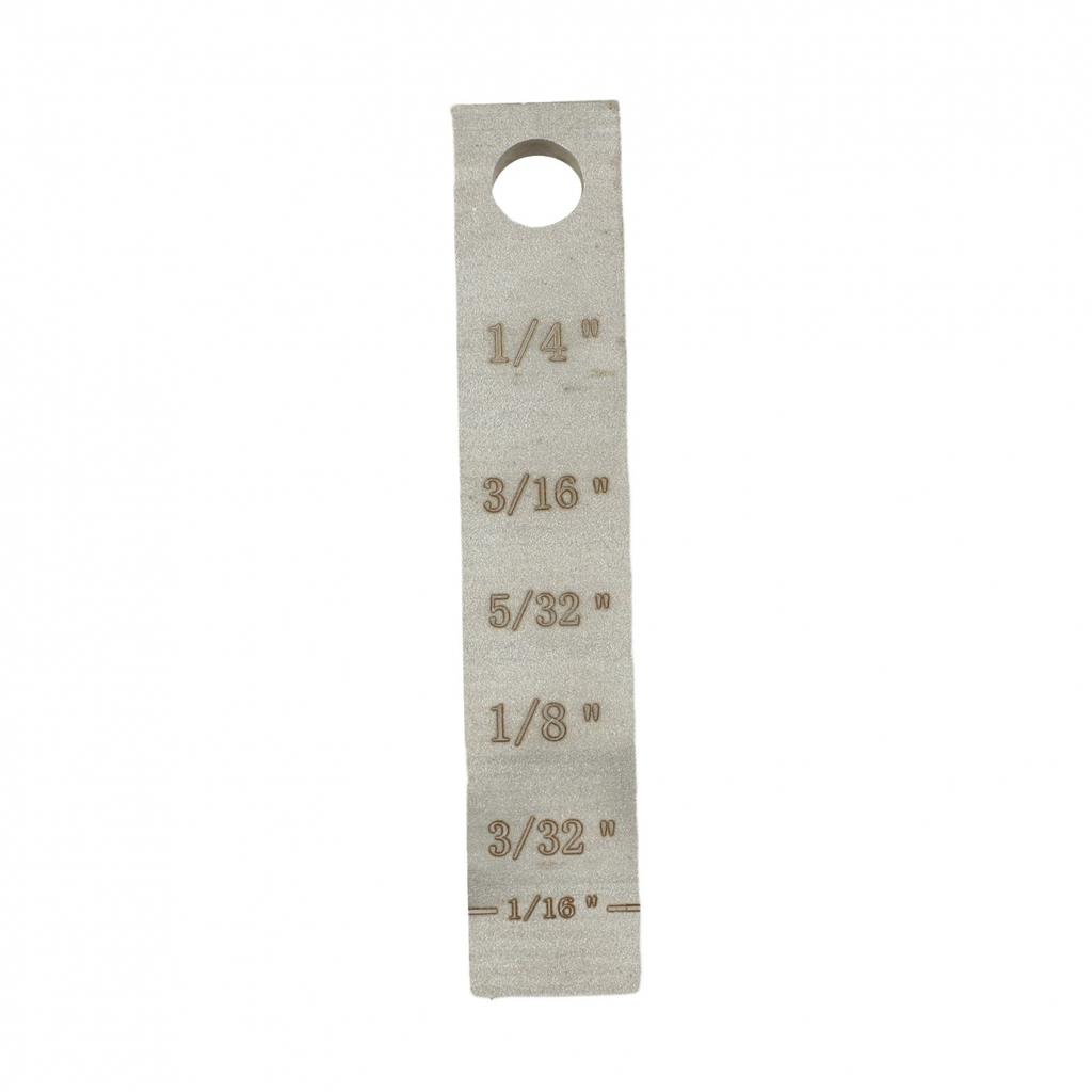Stepped Lengths Set Pipe Spacer Wedge Step Feeler Gauge