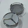 DQY2   Hot 2025 4pcs 75mm Car Wheel Hub Center Cover Modification Suitable for Mercedes Benz B/C/E/S Class A Class C200L GLC GLK CLA  W