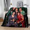 BSB Band Backstreet Boys Print Blanket Picnic Blanket Flannel Warm Blankets Soft Cozy Blankets Home Travel Blanket Birthday Gift