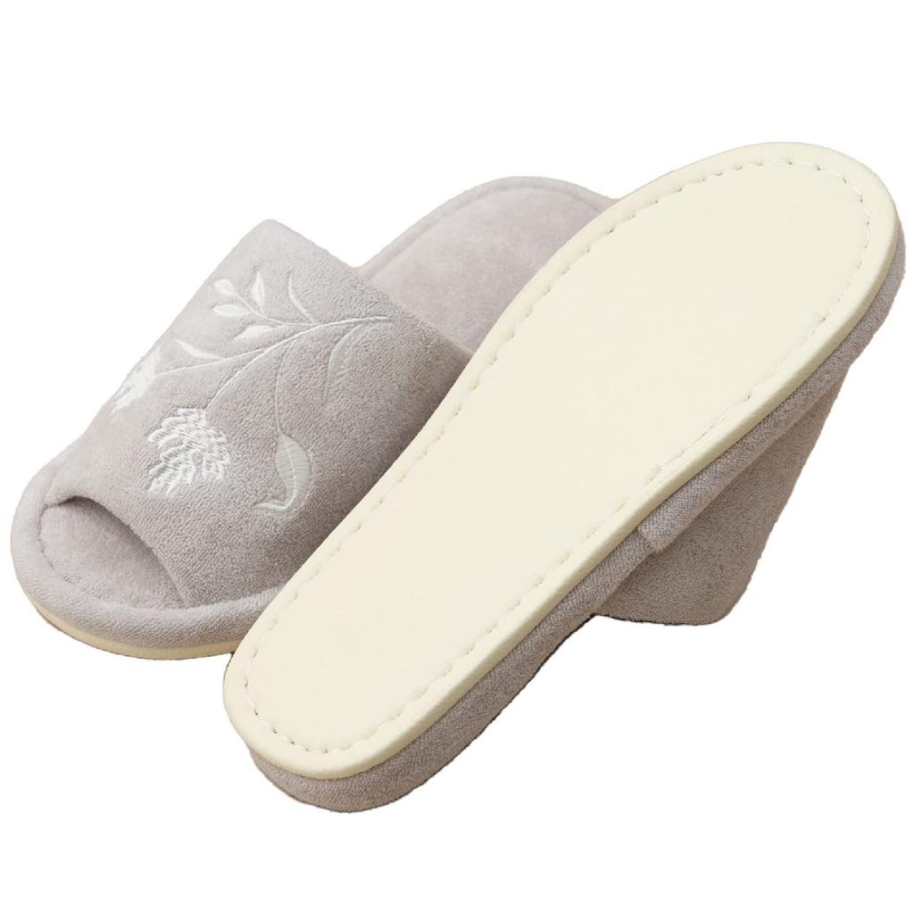 Senko New Silhouette One Size Fits All Slippers, Gray,