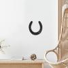 Horseshoe Wall Decor Cast Iron Metal Home Art Ornament For Living Room Bedroom Bathroom Kitchen Office Study Vintage